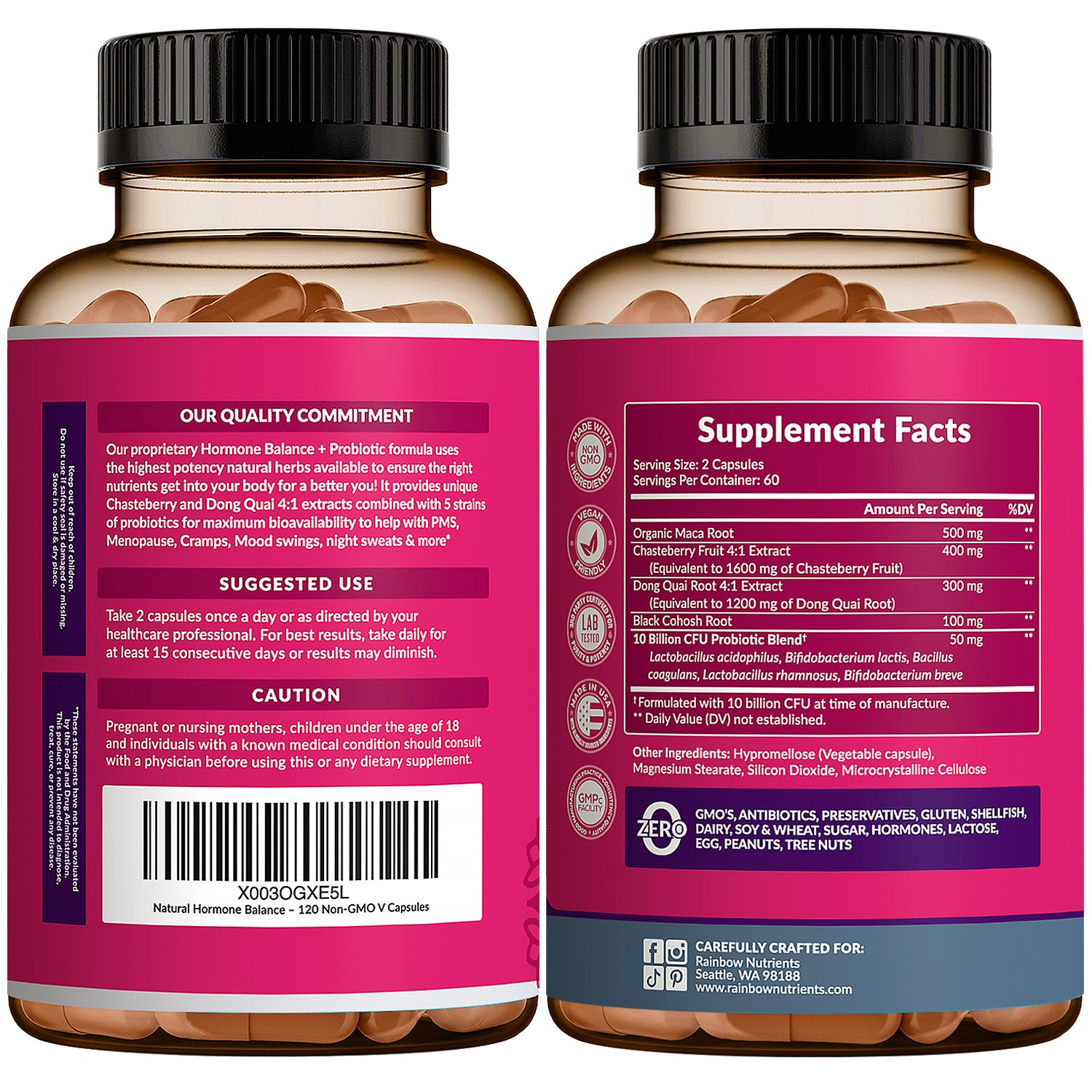 Hormone Balance + Probiotics